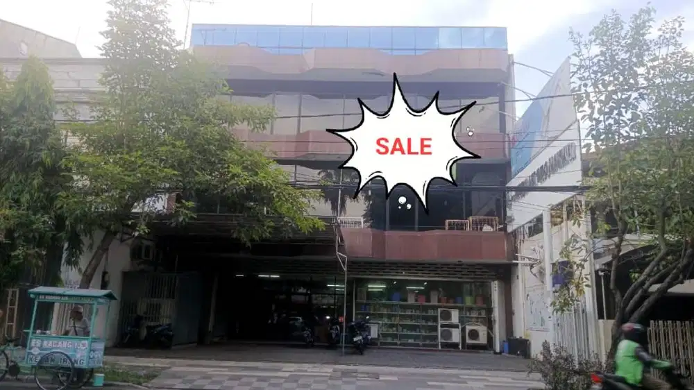 Dijual Ruko 3 Lantai Strategis Jl. Kertajaya Surabaya Siap Pakai Usaha