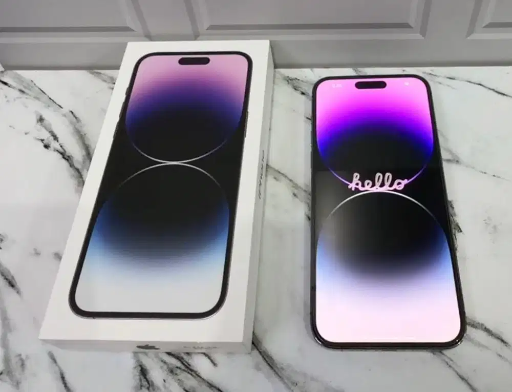 Dijual iphone 14 promax 128gb ex garansi resmi ibox