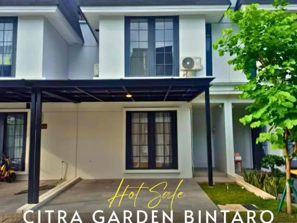 Rumah Baru Gaya Eropa Modern, Elegan & Nyaman di Citra Garden Bintaro