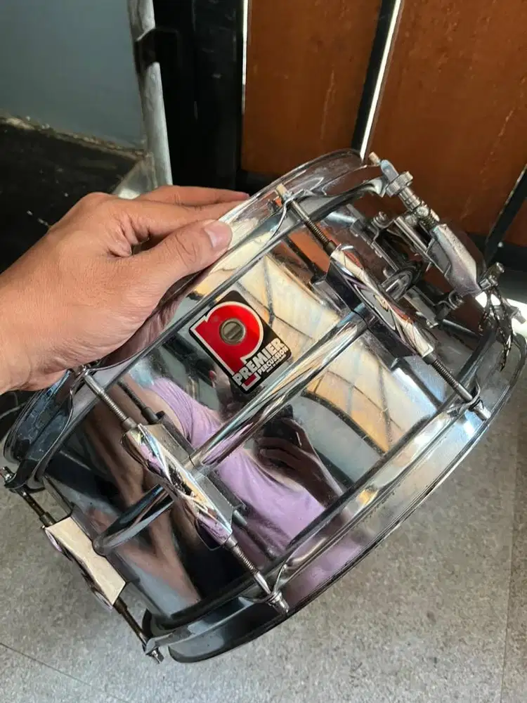 Snare Drum PREMIER brass made in England 14x6.5