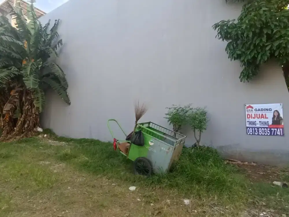 Ss.3609- Murah !! Dijual Tanah Hook 11x23 Cocok untuk Usaha di Gading Cipta Residence Hadap Utara Barat