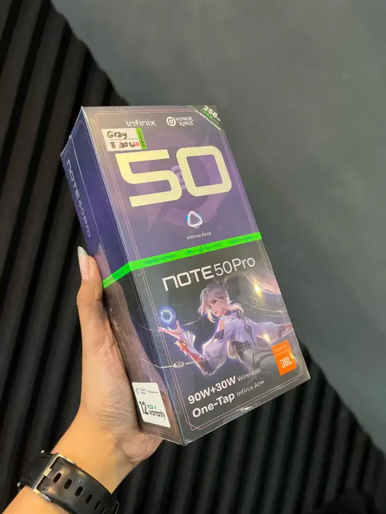 Infinix Note 50 Pro 8GB+8GB/256GB Jual Murah New Segel