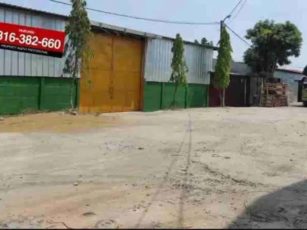 Disewakan Gudang 306 m2 Komp. Pergudangan Sukarno Hatta Palembang