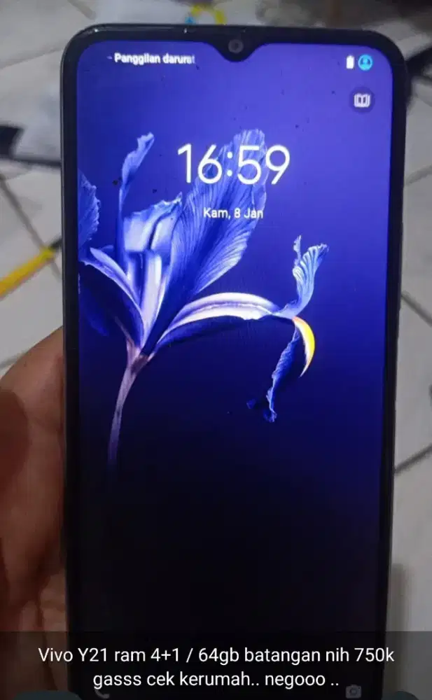 Vivo Y21 ram 4/ 64gb