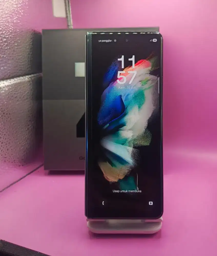 SAMSUNG Z FOLD 3 5G RAM 12/512GB ORIGINAL SEIN MULUS FULLSHET SIAP PAK