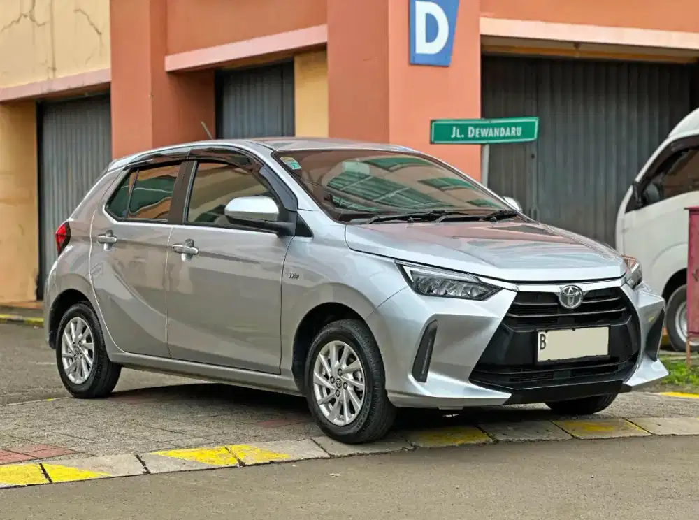 DP minim Agya 1.2 G cvt 2023 matic new toyota silver sdr GR sport