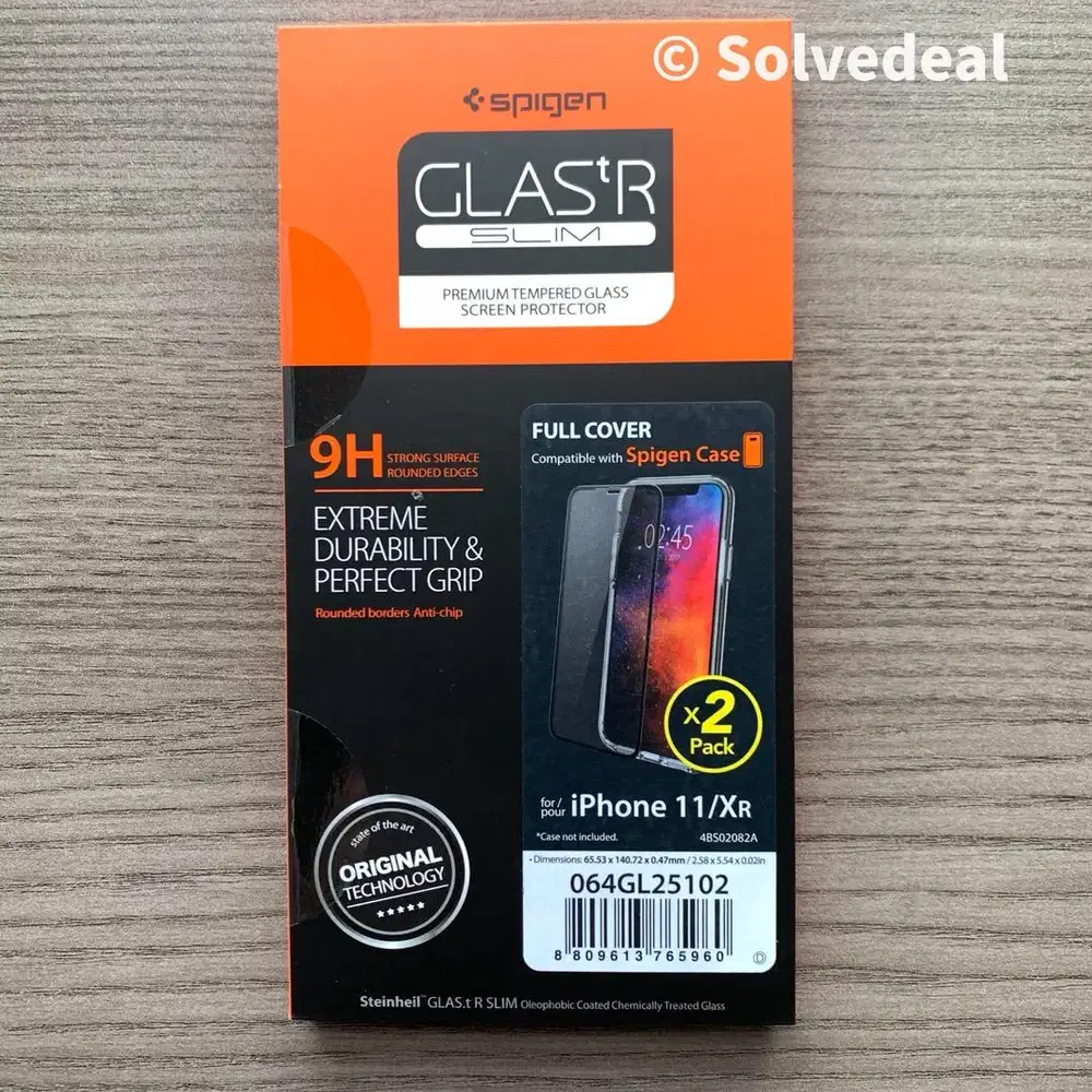 Spigen Tempered Glass Iphone XR / 11 Original – Premium