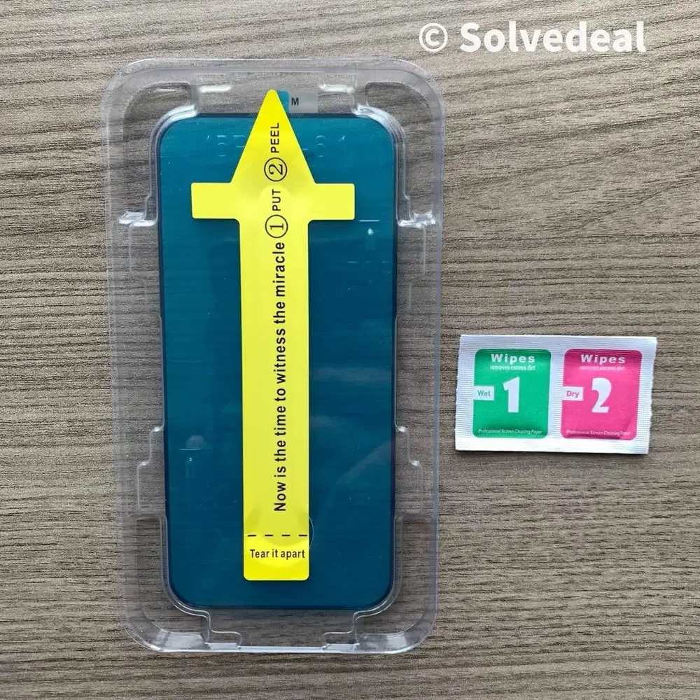 Screen Protector Tempered Glass Iphone 15 – Jernih Anti Gores