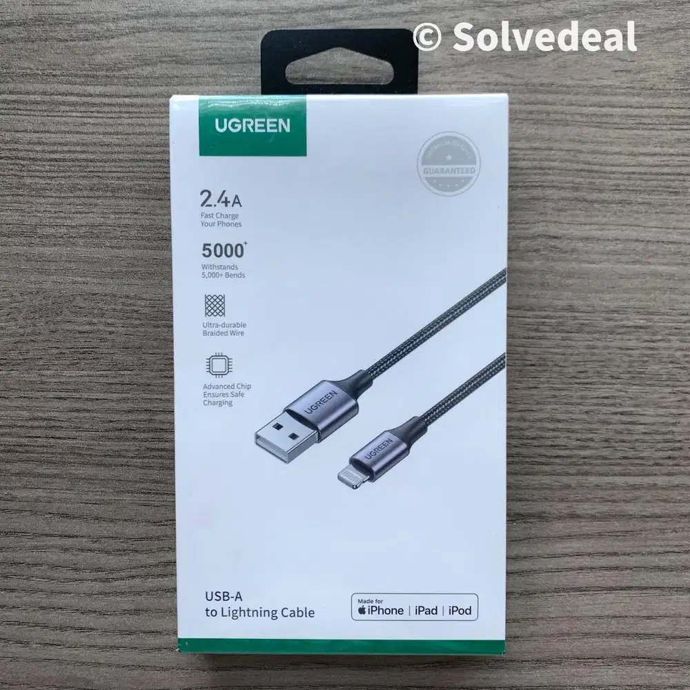 Kabel UGREEN Lightning MFi Iphone – Original