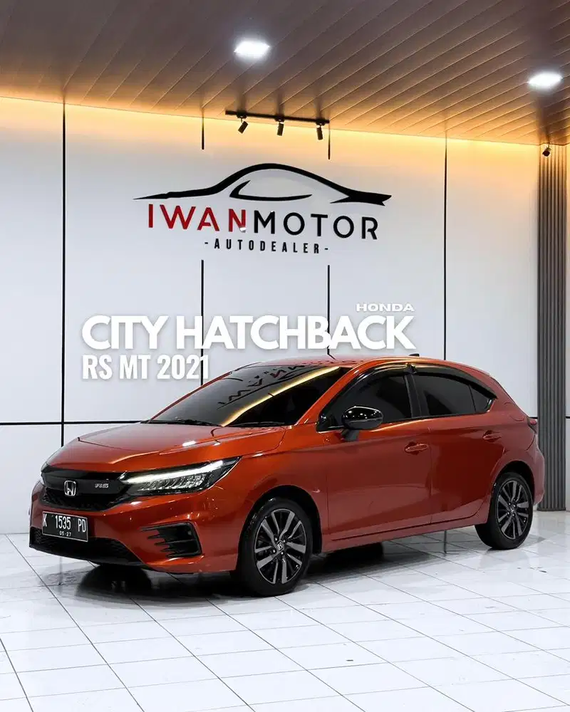 Low KM 20 rb ! Tangan Pertama Honda City HB RS MT Tahun 2021/2022