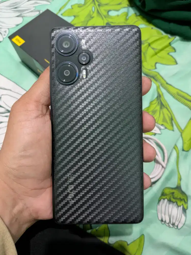 Poco F5 Black 12/256gb Lengkap Fullset