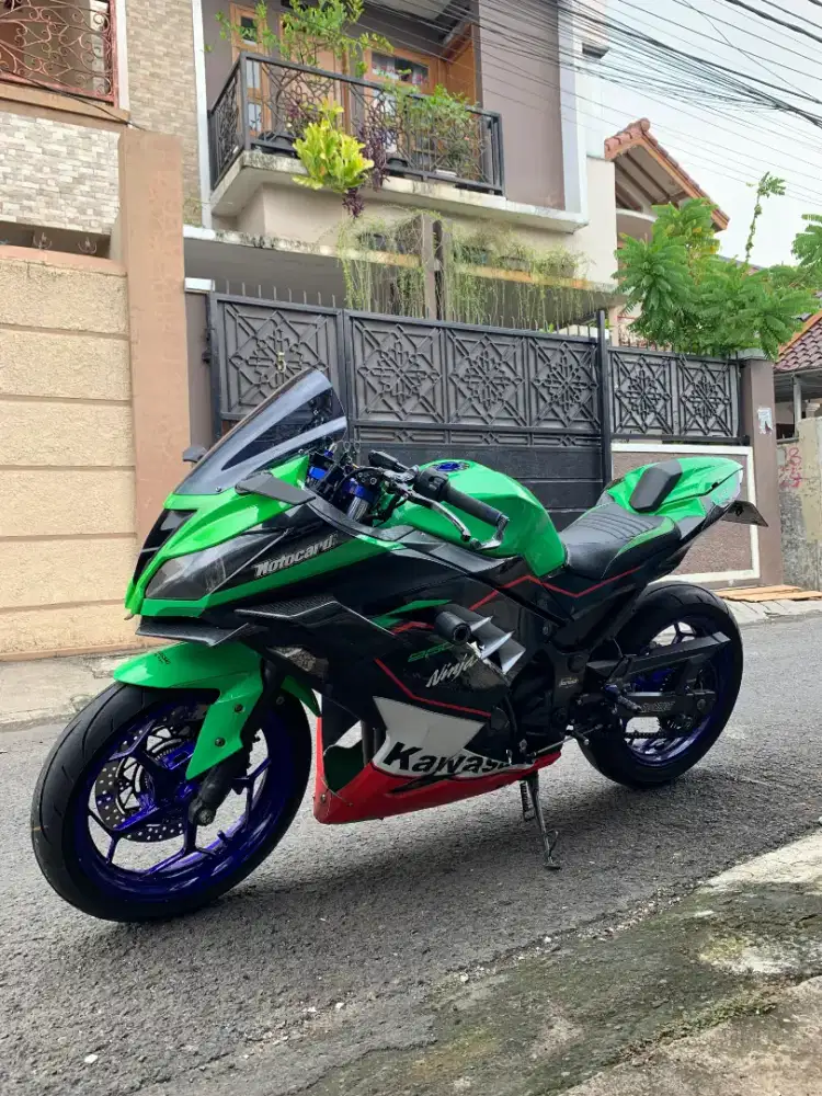 Ninja 250 fi ABS 2017 full modif pajak on