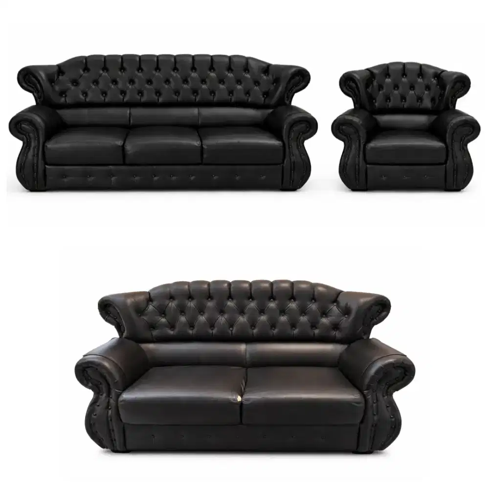 PRELOVED SOFA TAMU HITAM