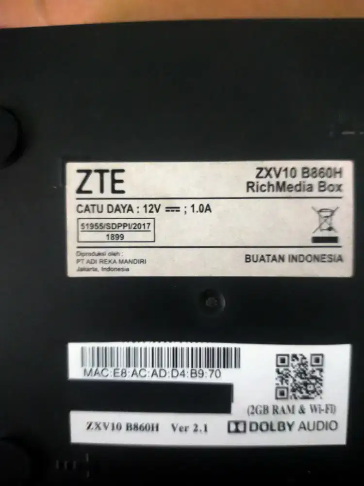 STB ANDROID (Connect Internet)