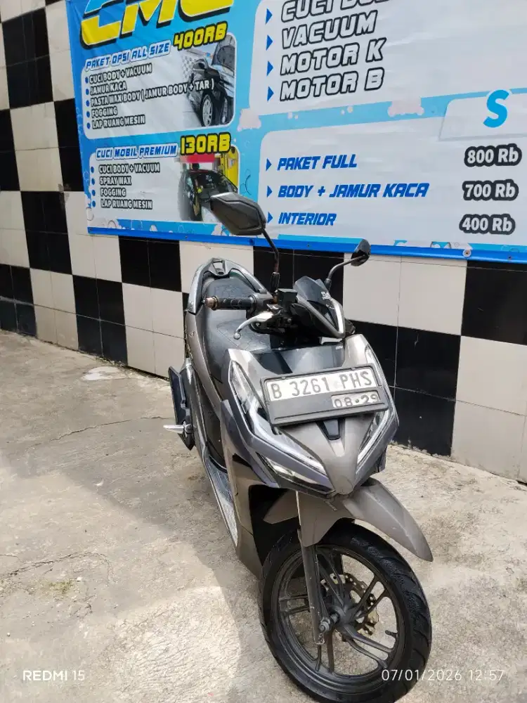 Jual rugi nama sendiri Vario 150 2019 Surat Lengkap Pajak hidup murah
