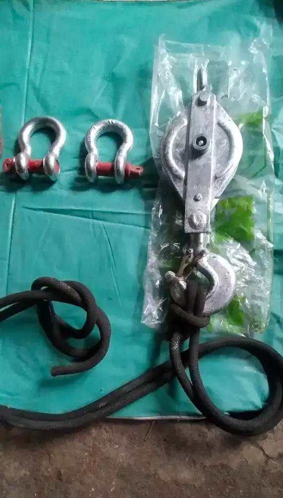 1 SET TOOLS TAKEL CHAINBLOCK KATROL 3 TON DLL