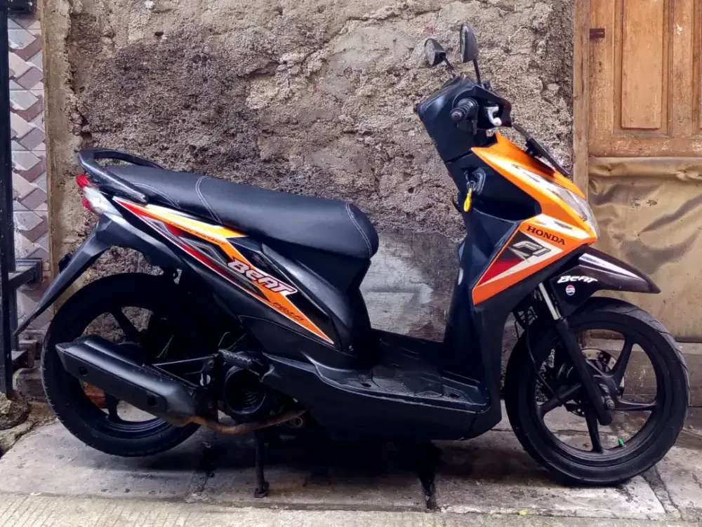 Honda Beat FI th 2014 Gress, Surat Lengkap DKI