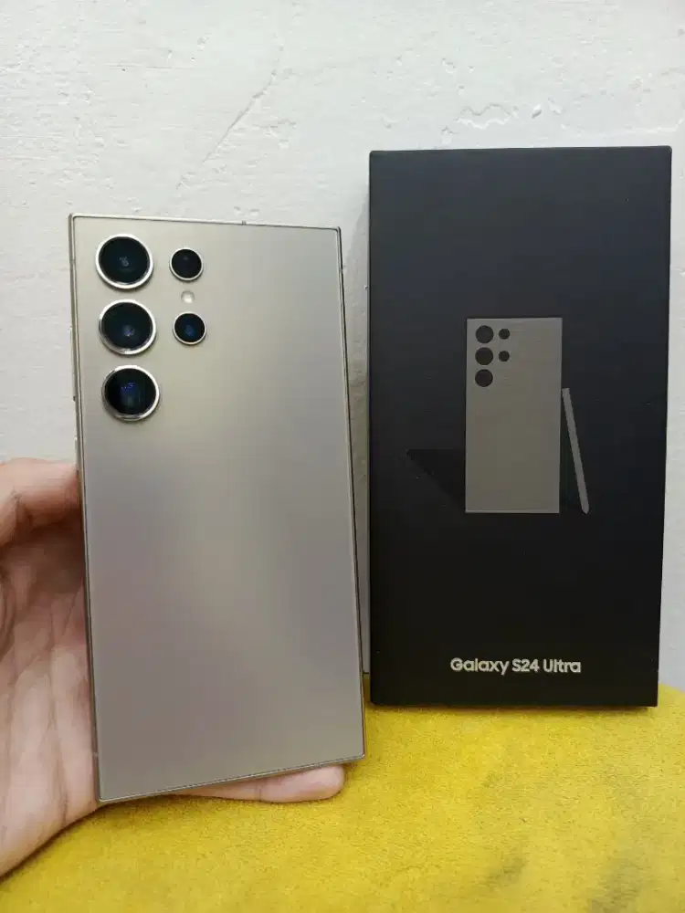 Samsung S24 Ultra 5G 12/256 Resmi Sein, Fullset Ori, Mulus, Nominus