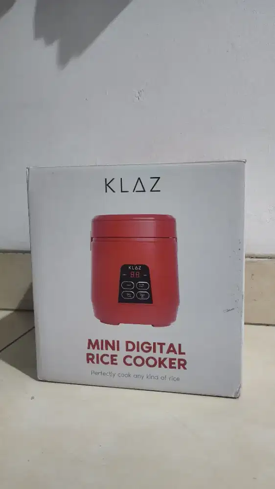 Azko klaz 300ml rice cooker digital mini magic jar magic com
