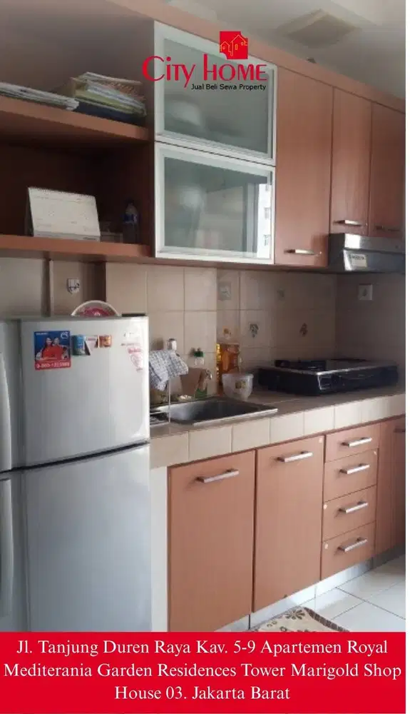 Dijual apartemen medit 2 furnished murah