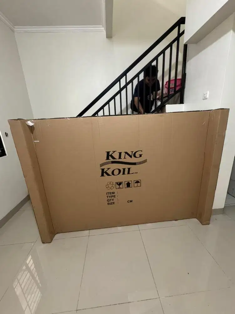DIJUAL satu set kasur King Koil 180x200!