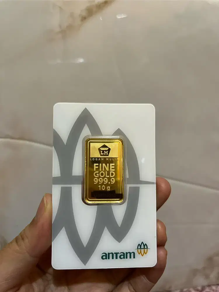 Logam mulia antam 10gr no RM