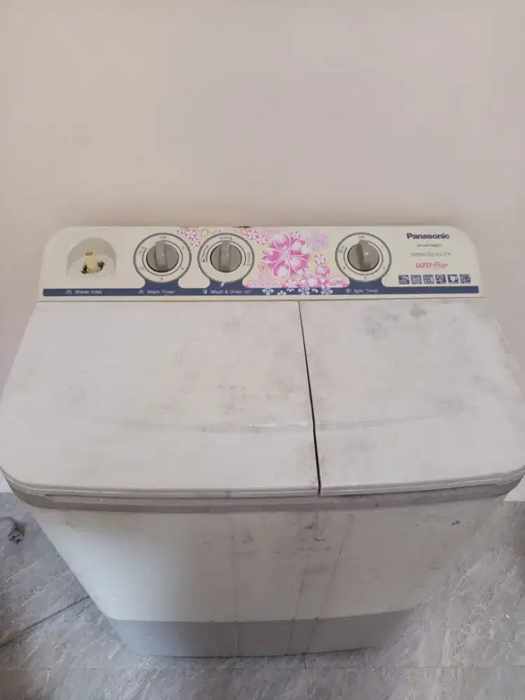 Preloved Mesin Cuci Panasonic 2 Tabung
