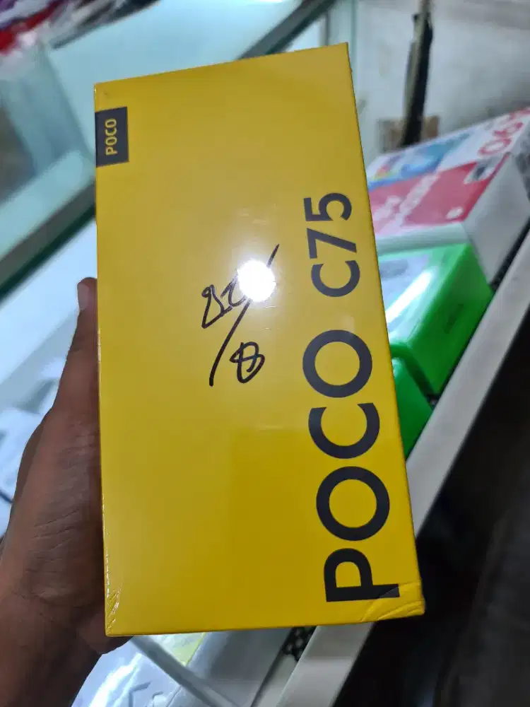 New poco c75 ran8/256 garansi  resmi 1 tahun