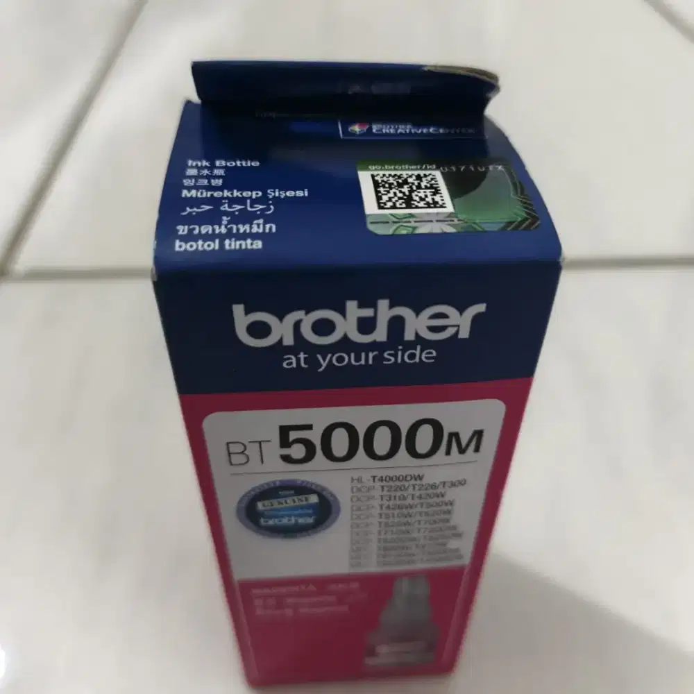 Terima seluruh tipe tinta printer brother yang baru