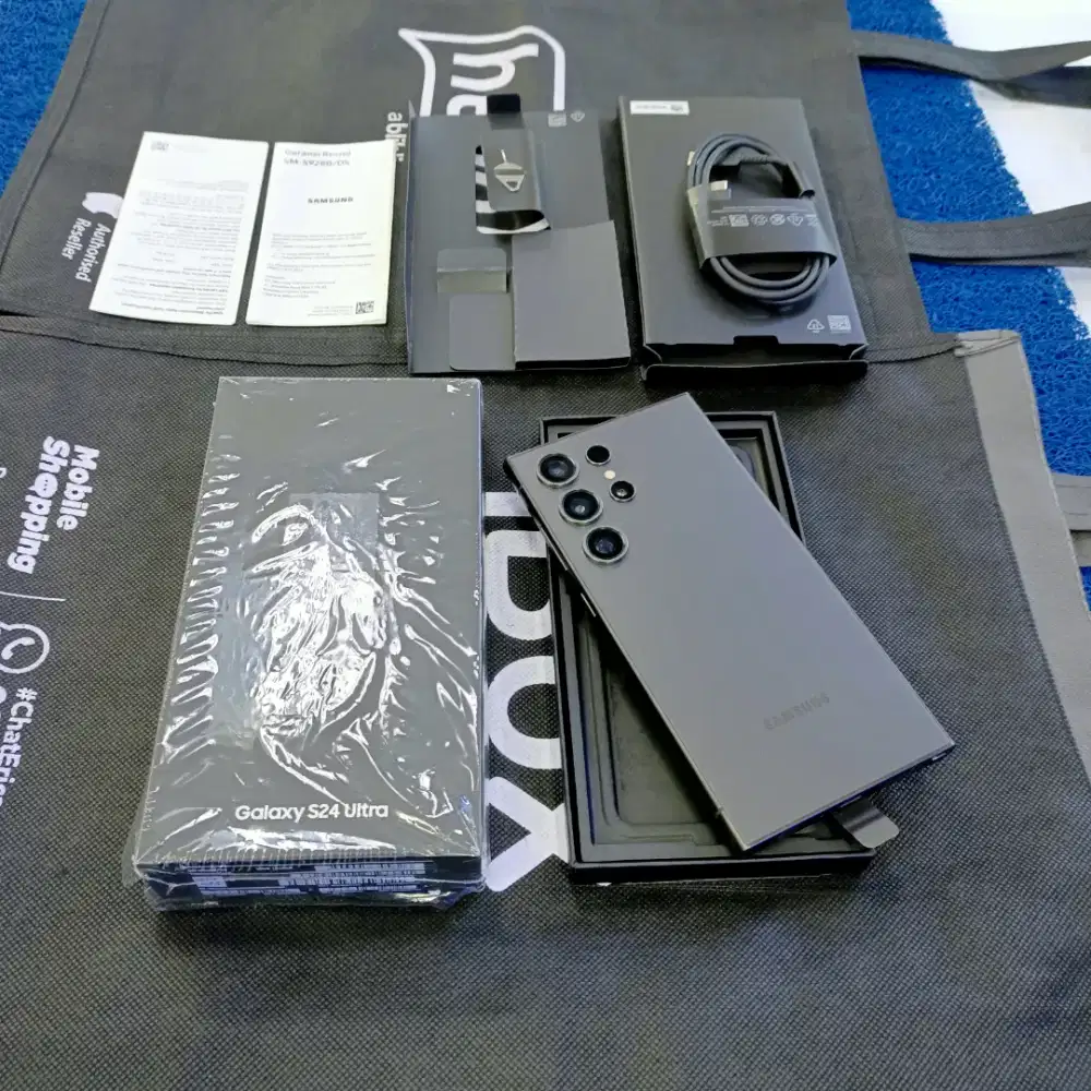 Samsung Galaxy S24 Ultra 12/512gb 99% like new Ex grs resmi sein