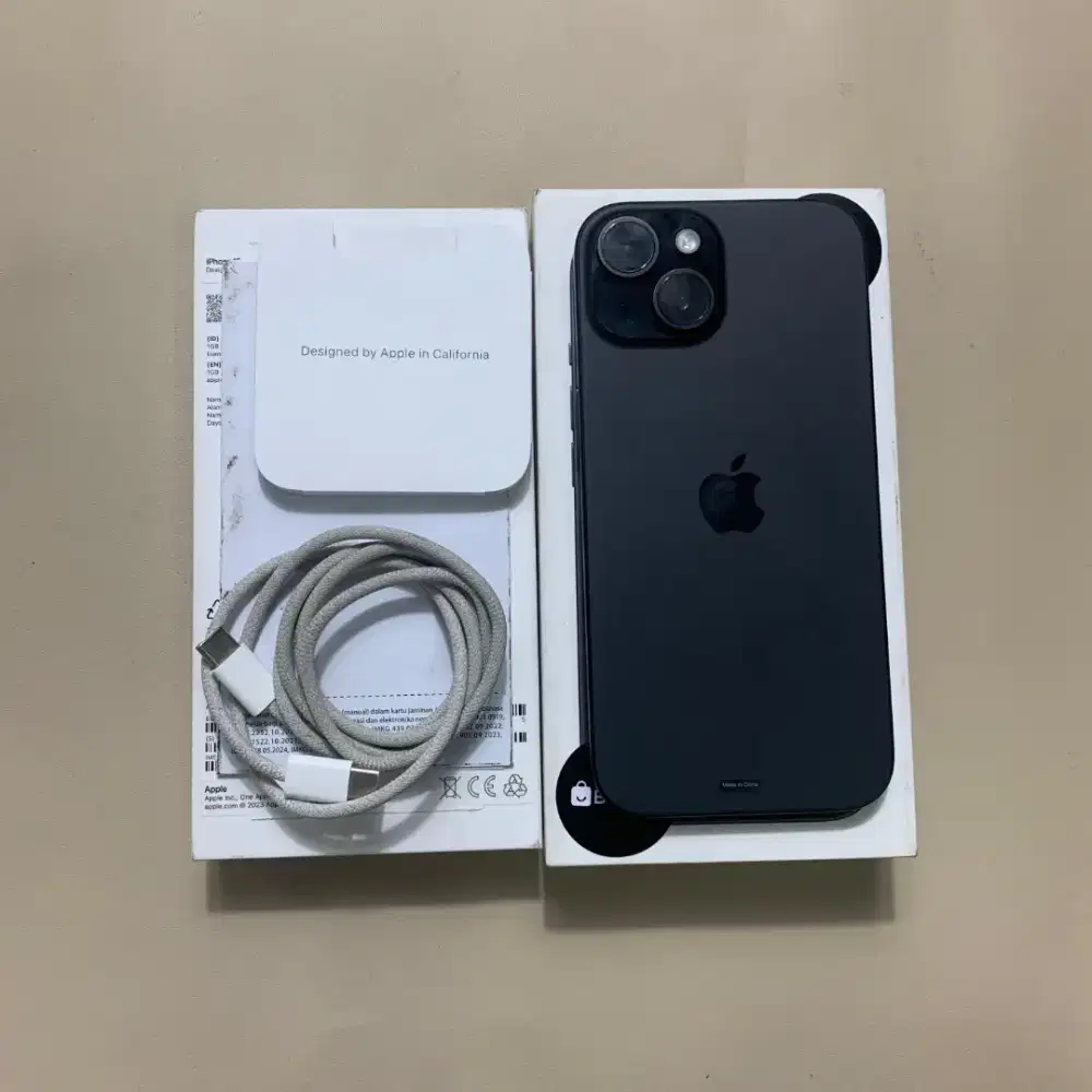 Iphone 15 black 128 gb ibox bh 89%