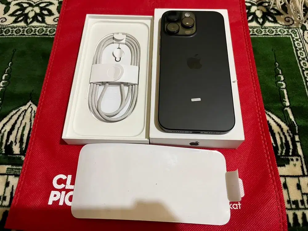 iPhone 16 Pro Max 256GB iBox Sebulan Pakai Blibli Digimap GDN