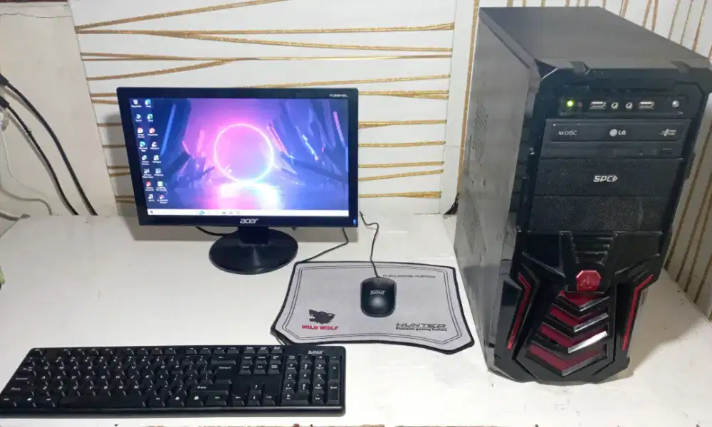 PC Komputer Fullset Core i3/ Ram 6Gb/ VGA 1Gb/ HDD 500Gb/ Monitor Wifi