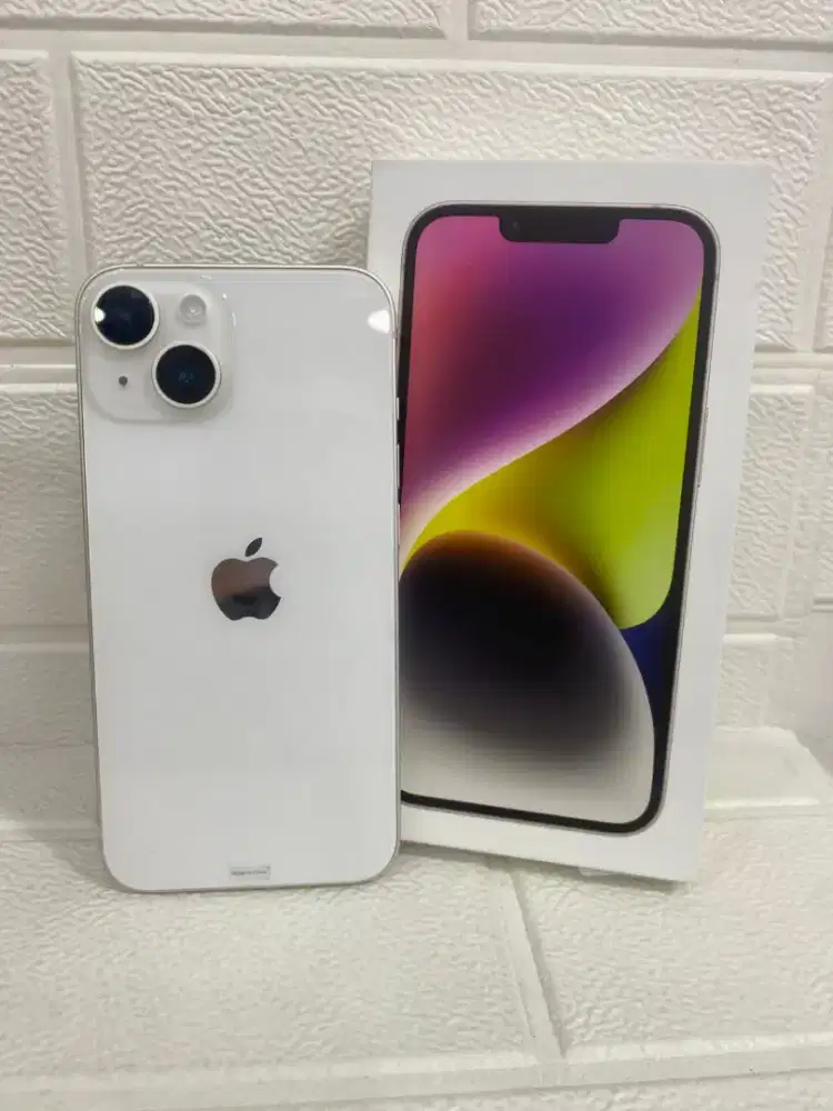 Iphone 14 256G digimap bh88% murni full set original