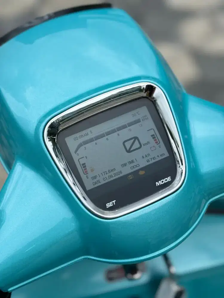 Odo 800 KM‼️Royal Alloy GP 150 Clear Case 2024 Abs. Nopol N Mlg Kota.