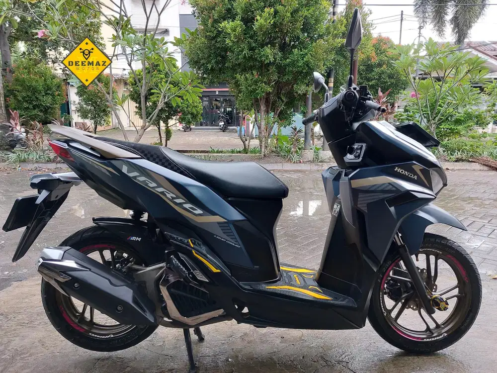 (DP 800 Rb)‼️ Vario 125 CBS ISS Keyless Biru 2023 Cash & Kredit
