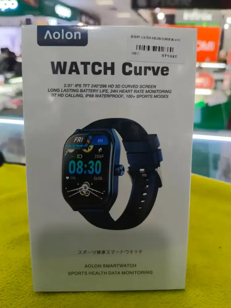 Jual Smartwatch Baru kesehatan + notifikasi HP ready