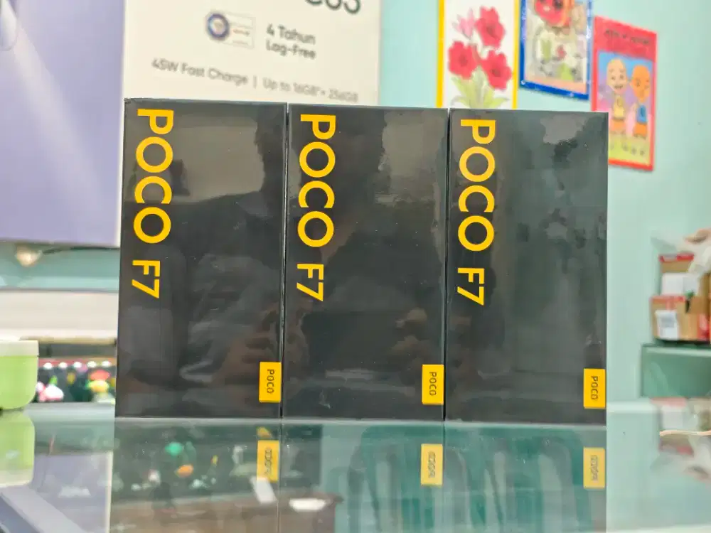 POCO F7 5G 12/512 NEW SEGEL TERMURAH WARNA LENGKAP