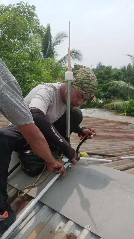 Agen Pasang Penangkal Petir Konvensional Ciseeng