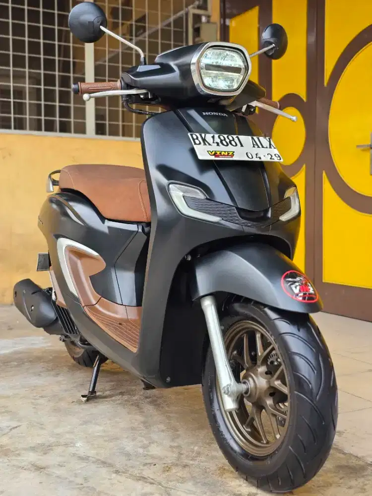 Honda Stylo / Stylo 160 ABS Keyless 2024, Warna Black Premium Doff.
