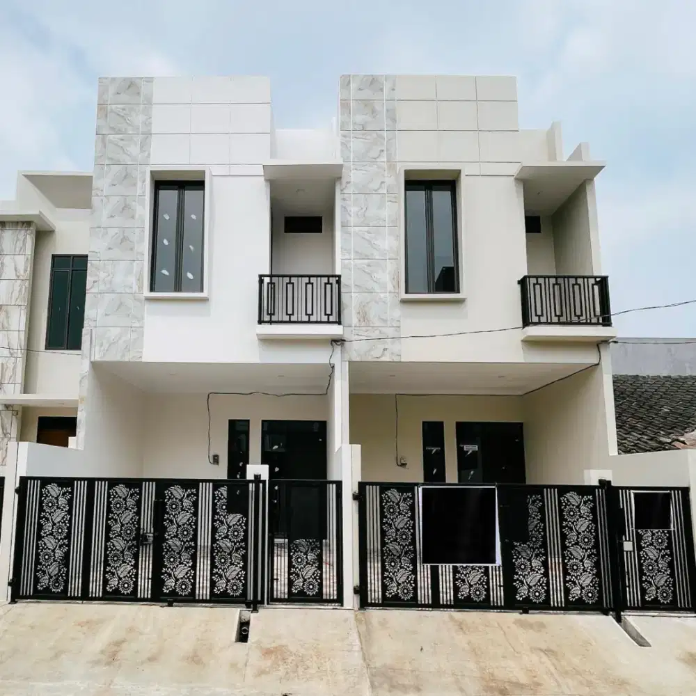 Jual Rumah Baru Cantik Minimalis 2 Lt  Harapan Indah Bekasi
