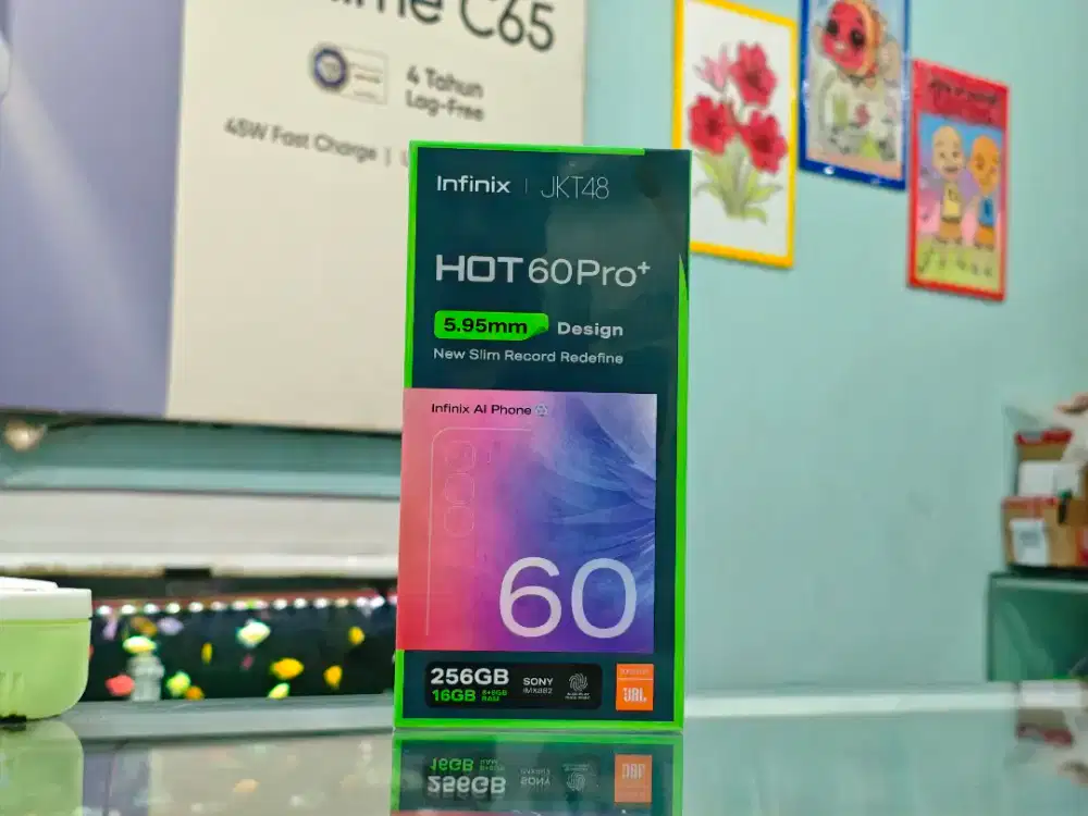INFINIX HOT 60 PRO+ PLUS 8/256 NEW SEGEL TERMURAH