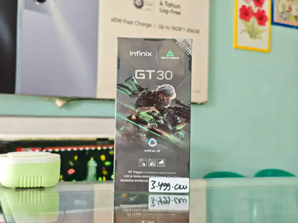 INFINIX GT 30 5G 8/256 NEW SEGEL PROMO TERMURAH