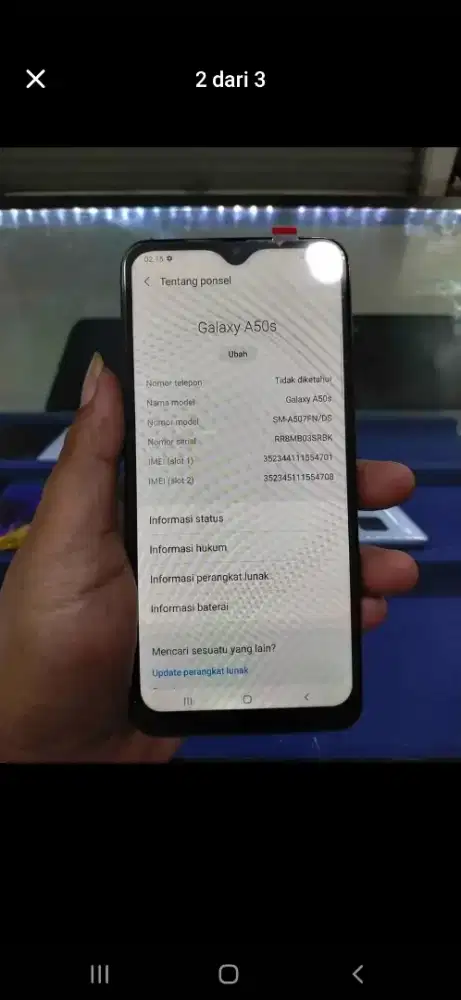 Samsung A50S 6/128 resmi