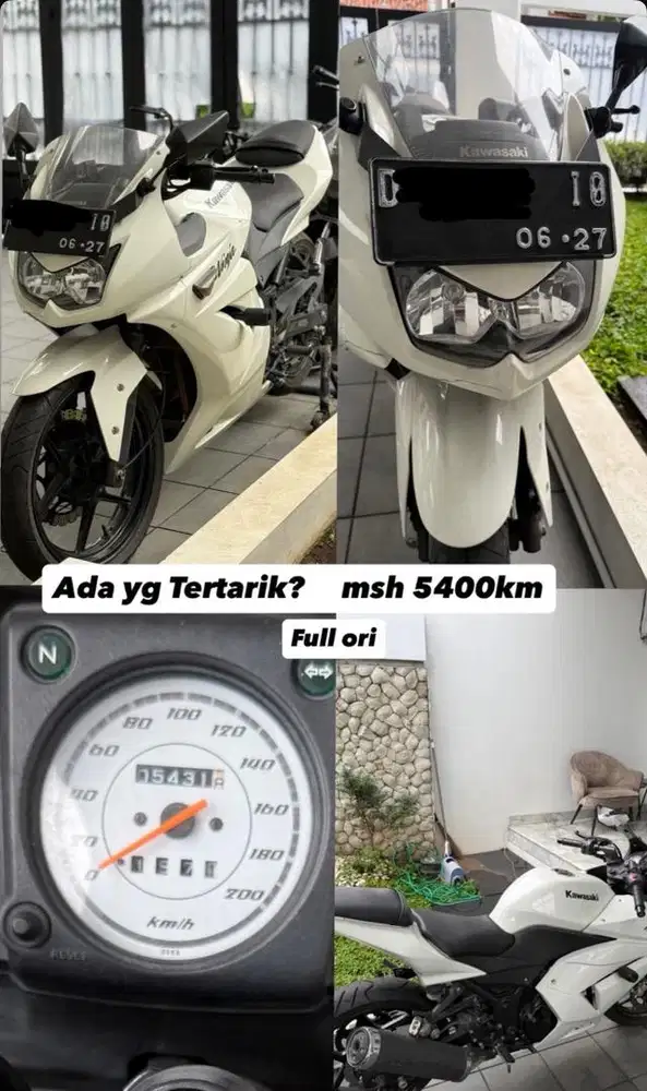 KAWASAKI NINJA 250 OLD langka ORI