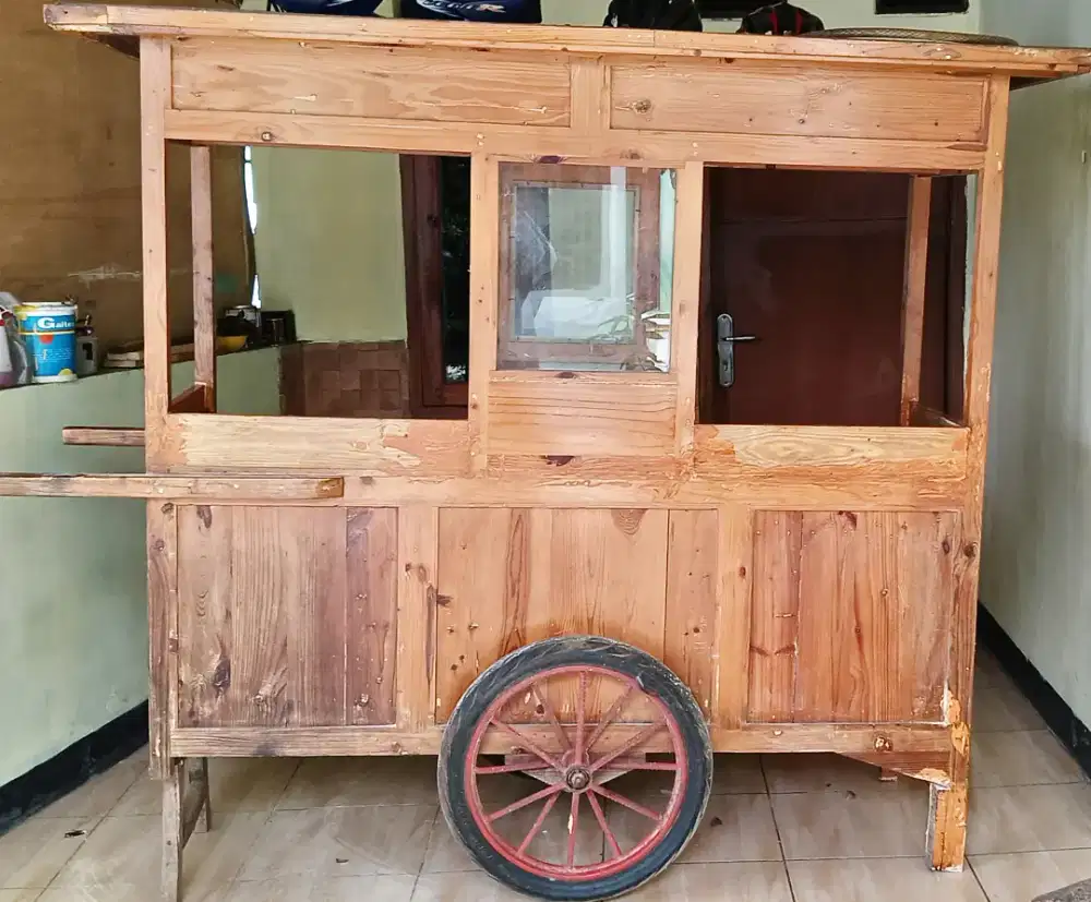 Dijual Gerobak Bakso & Mie ayam