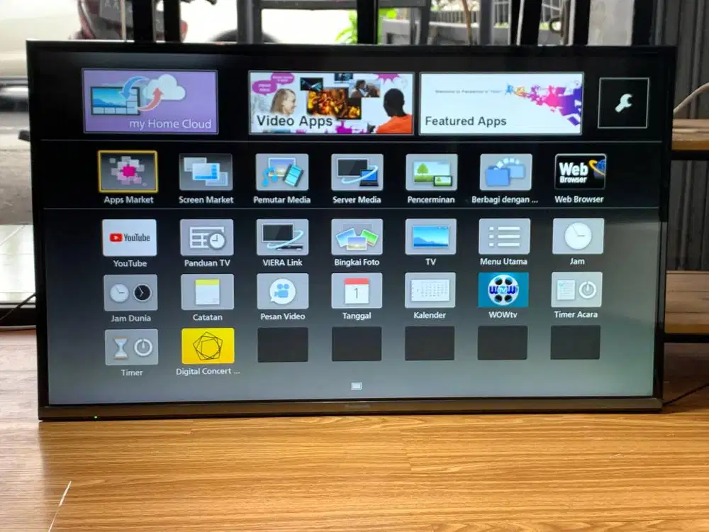 TV LED Panasonic 42Inch Digital TV Free STB Smart Tv Bisa Youtube