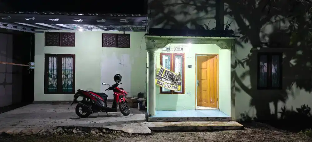 Disewakan rumah area Jl. Kecipir, kota Palangka Raya