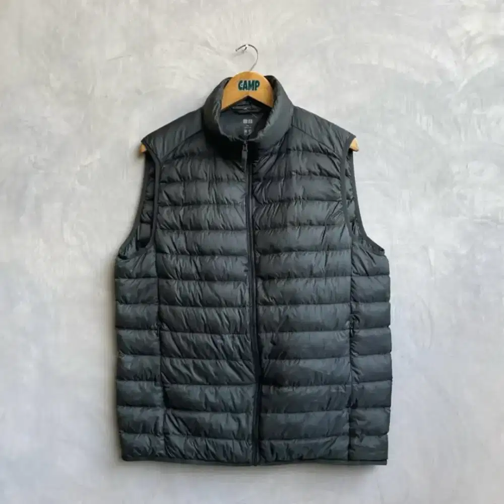 Vest bulang uniqlo grey