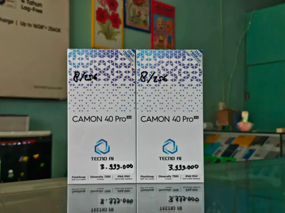 TECNO CAMON 40 PRO 5G 8/256 NEW SEGEL PROMO TERMURAH